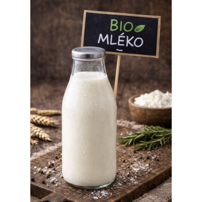 BIO mléko | Plnotučné kravské mléko