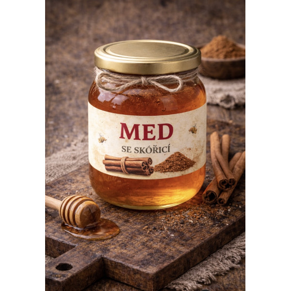 Med se skořicí