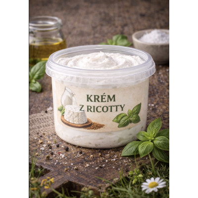 Kozí pomazánka s pažitkou 180 g | Ricotta a tvaroh