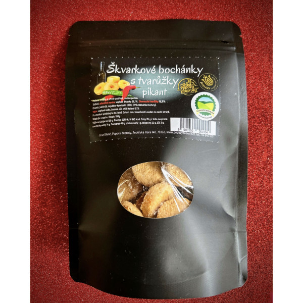 Škvarkové bochánky s tvarůžky - pikant