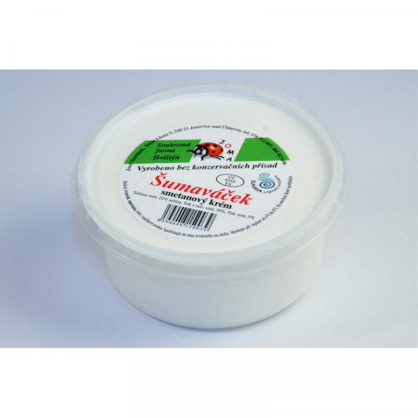 Tvarohový krém Šumaváček JOMA (kus cca 250g)