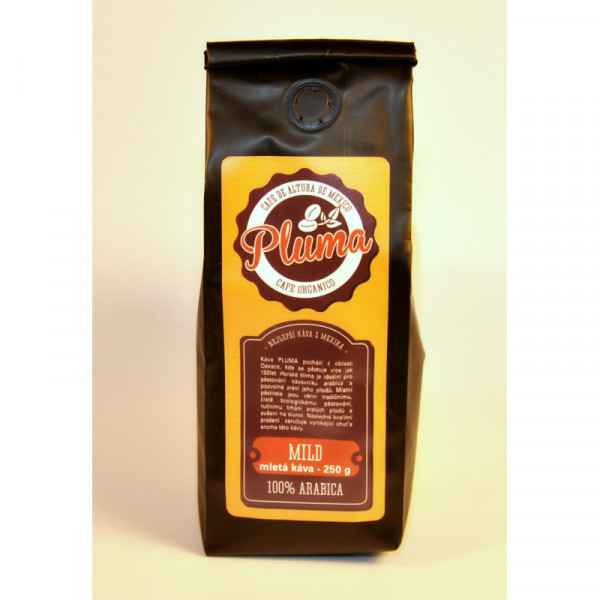Káva Pluma mild mletá (balení 250g)