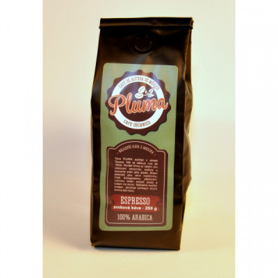 Káva Pluma espresso mletá (balení 250g)
