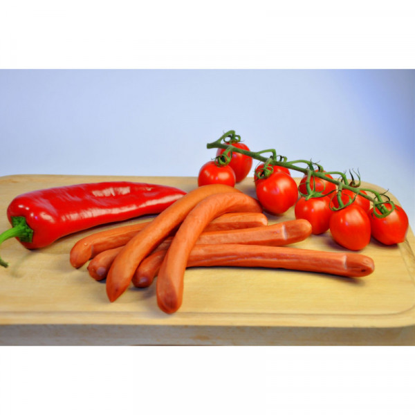 Párky Farma Zelený (balení 8 kusů, cca 500g)