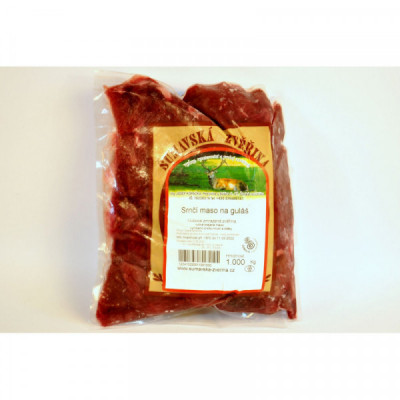 Srnčí maso na guláš (balení cca 1kg)
