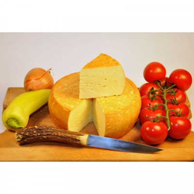 Sýr uzený Zlatý bochánek bio Melcher (kus cca 300g)