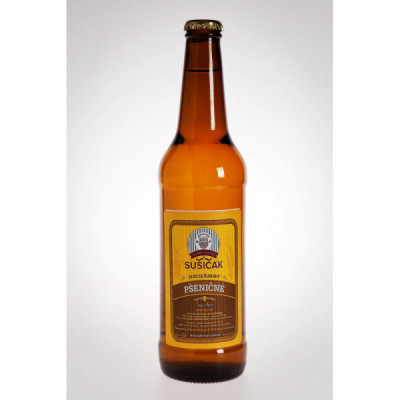 Pivo pšeničný ležák 4x chmelený 0,5l