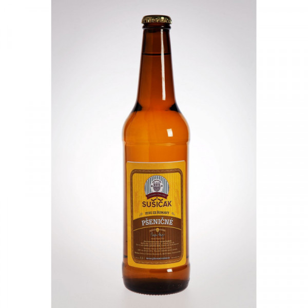 Pivo pšeničný ležák 4x chmelený 0,5l