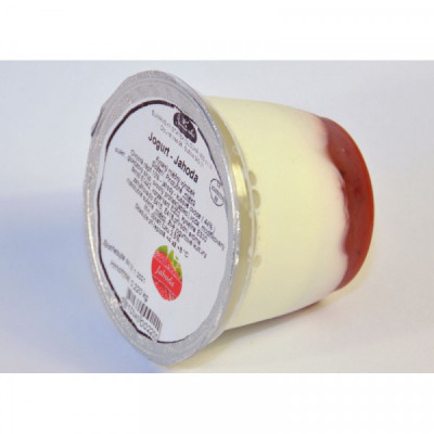 Jogurt jahoda Šumavský statek 200g