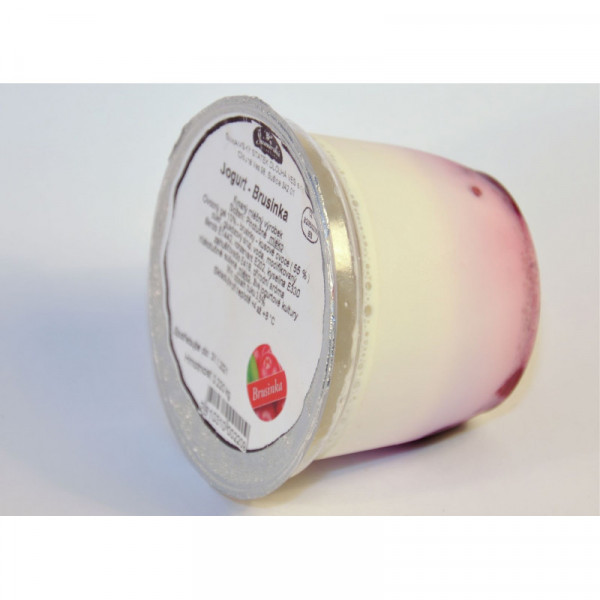 Jogurt brusinka Šumavský statek 200g