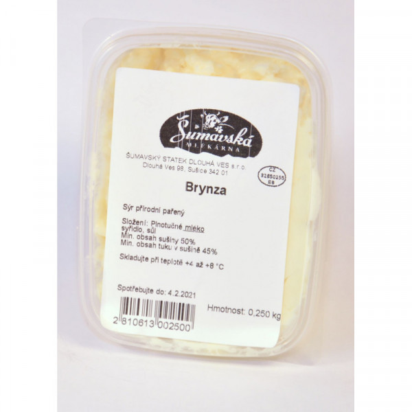 Brynza Šumavský statek (kus cca 250g)