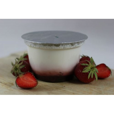 Jogurt jahoda, 200g Diviš