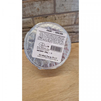 Jogurt čokoláda, 200 g Diviš