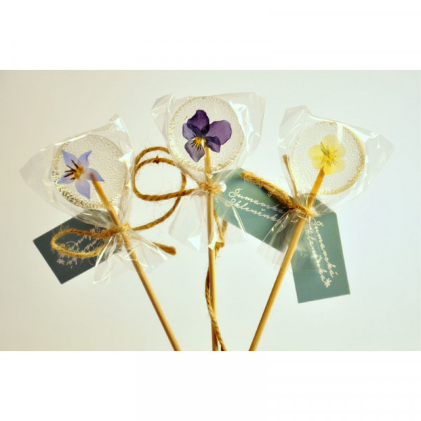 Šumavská skleněnka - ručně vyrobené lízátko (kus)