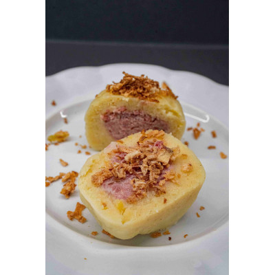 Bramborový knedlík plněný uzeným masem 1ks - 150g