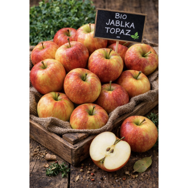Bio jablka Topaz