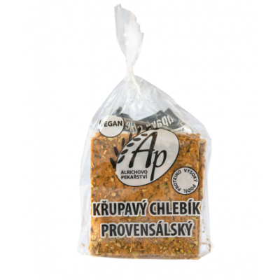Křupavý chlebík provensálský 200g - Alrichovo  pekařství