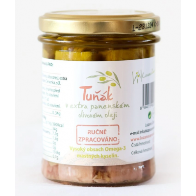 Tuňák v extra panenském olivovém oleji 200g - Lozano